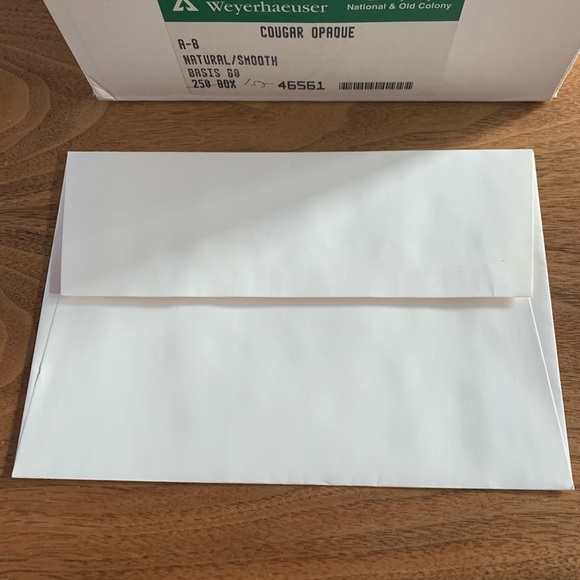 Box of 155 card size envelopes. - Picture 7 of 10